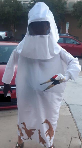 Dress for the job you want, not the job you have (amogus?)